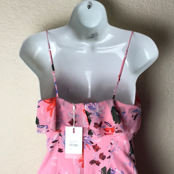 C/Meo Collective Elude Short Sleeve Floral Dress - Picture 7 of 7